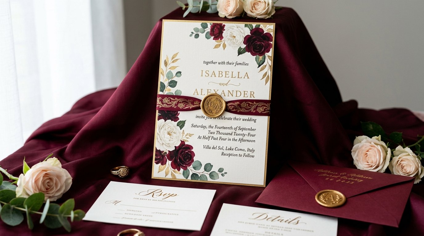 Burgundy Romance